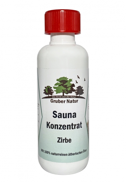 Gruber-Natur Sauna Konzentrat Zirbe 250 ml